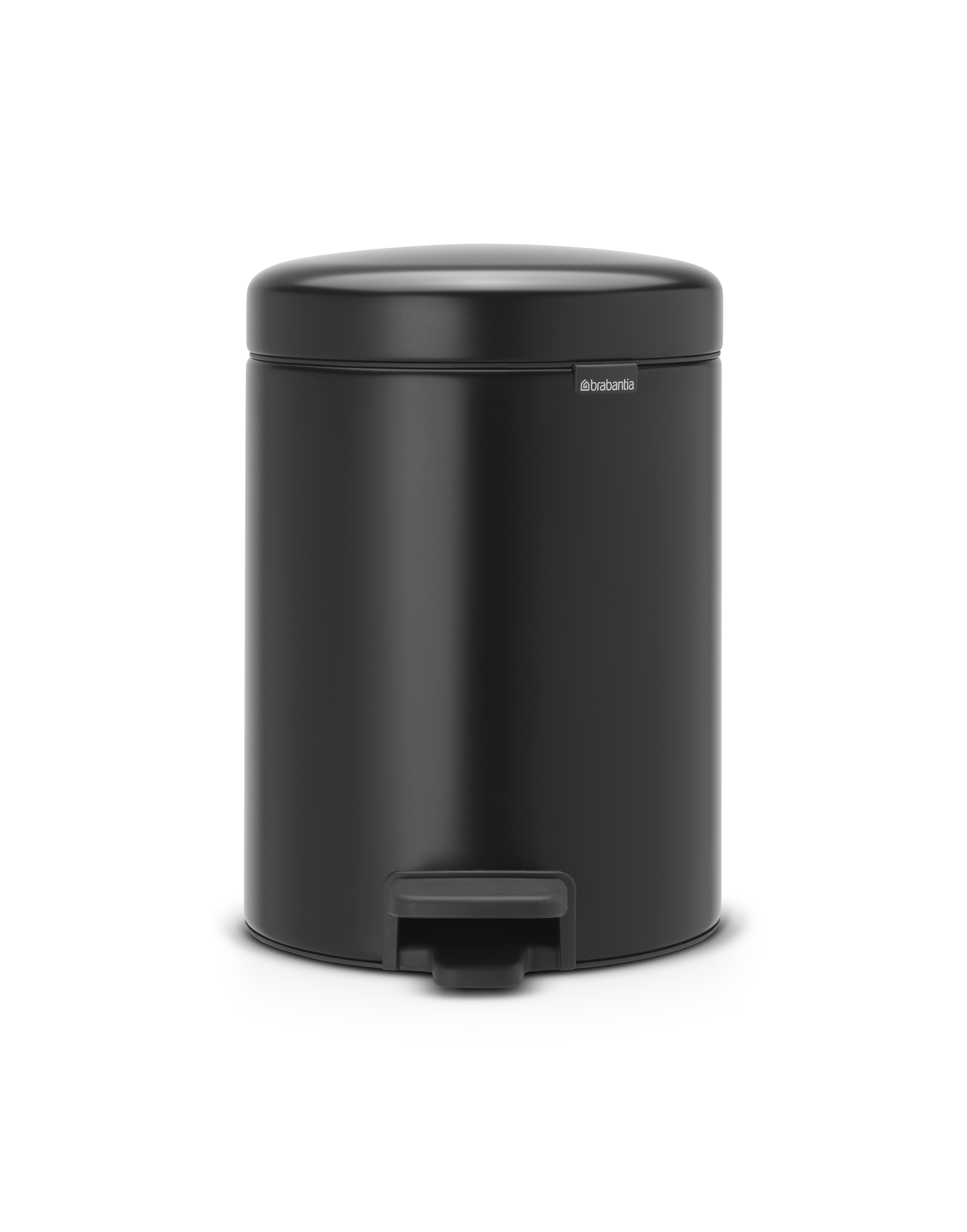 Cubo de Basura BRABANTIA Newicon ( 5 l - Negro)