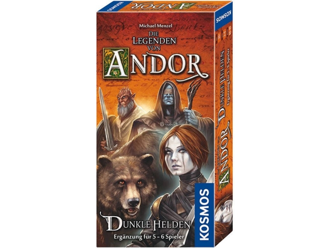 Kosmos 692841 Die legenden von andor dunkle helden juego de estrategia idioma español no garantizado mesa edad 10