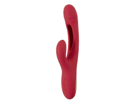 Vibrador 'Vibrador Conejo con Estimulación del Punto G' SWEET SMILE Rojo