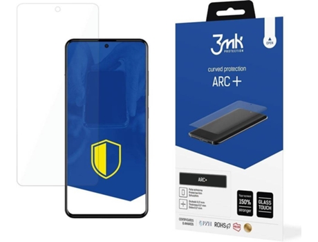 Protector Cristal Templado Samsung Galaxy A51 5G 3MK Arc Plus