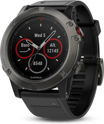 Reloj deportivo GARMIN Fenix 5X (Bluetooth - Negro)