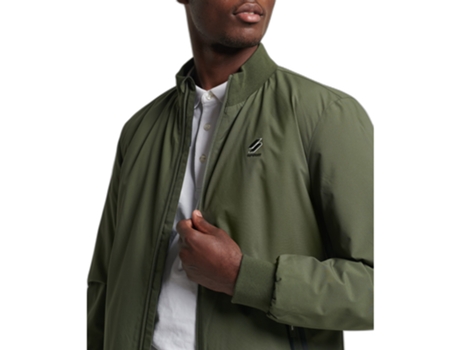 Abrigo para Hombre SUPERDRY (2XL - Poliéster - Verde)