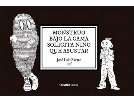 Monstruo Bajo La cama solicita niño queasustar libro o asust de bernardo fernandez español