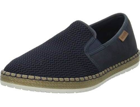 Zapatillas RIEKER Slipper Tejido, Material sintético Hombre (43 - Azul)