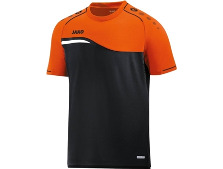 Camiseta para Niño JAKO Competition 2.0 Negro, Naranja para Fútbol