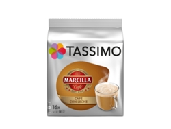 Cápsulas de caf TASSIMO Marcilla Caf con Leche