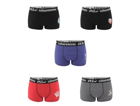 Conjunto de Boxers WEBTEX Hombre (Multicolor - 4/5 Años)