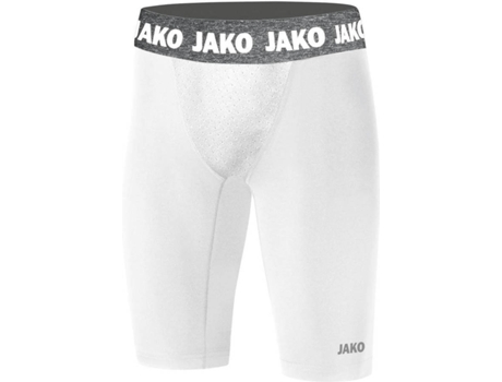 Pantalones Cortos Unisex JAKO Court Compression 2.0 Blanco (9/11 años)