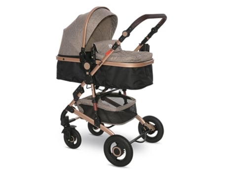 Carrito De Bebé Dúo Convertible Alba Premium De LORELLI Pearl Beige