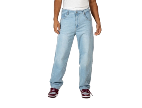 Pantalones de Vaquero de Hombre REELL Solid Azul (34x32)