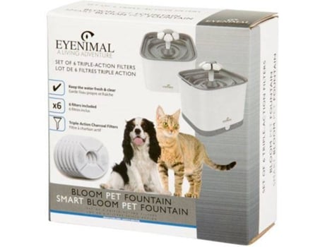 Eyenimal Ngfonacc011 Bloom smart pet fountain set of 6 filtros talla de bebedero 173121 72