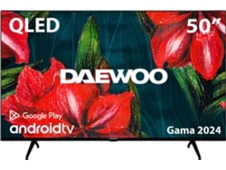 TV DAEWOO D50DM55UQ (QLED - 50'' - 127 cm - Ultra HD - Smart TV)