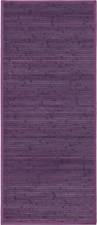 Alfombra Lolahome Morado 175x75 cm de antideslizante manchas resistente la humedad para dormitorio cocina baño pasillo garaje “lila” “75x175