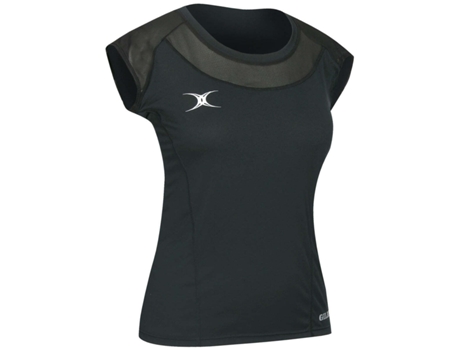 Camiseta de Mujer para Rugby GILBERT Negro (L)