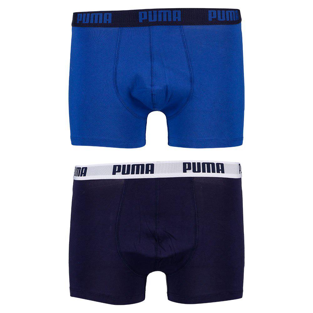 Ropa interior para Hombre PUMA Basic 2 Unidades Azul para Tenis (L)