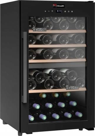 Vinoteca CLIMADIFF CD56B1 (56 botellas - Negro)