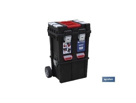 Caja herramientas compact con ruedas