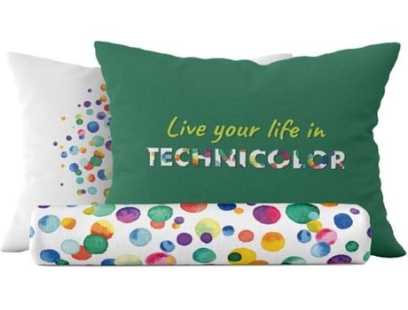 Conjunto Funda De homemania technicolor individual multicolor 150x 200 cm 014337 juego 150