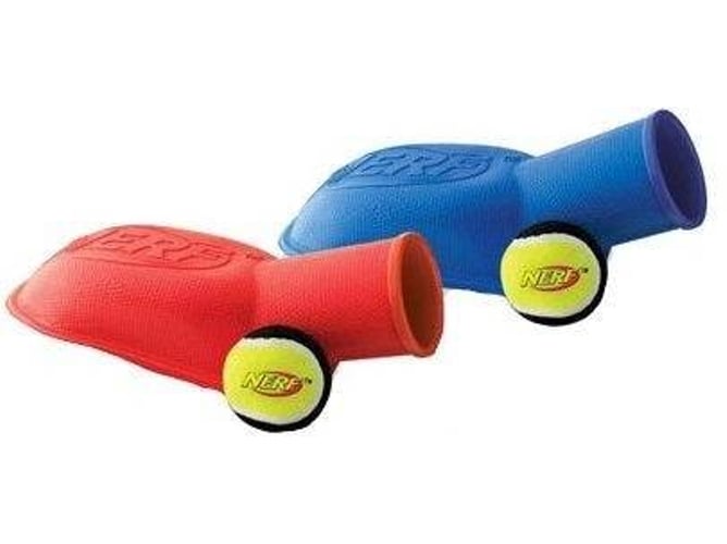 Pelota para Perros NERF Stomper Azul y Rojo