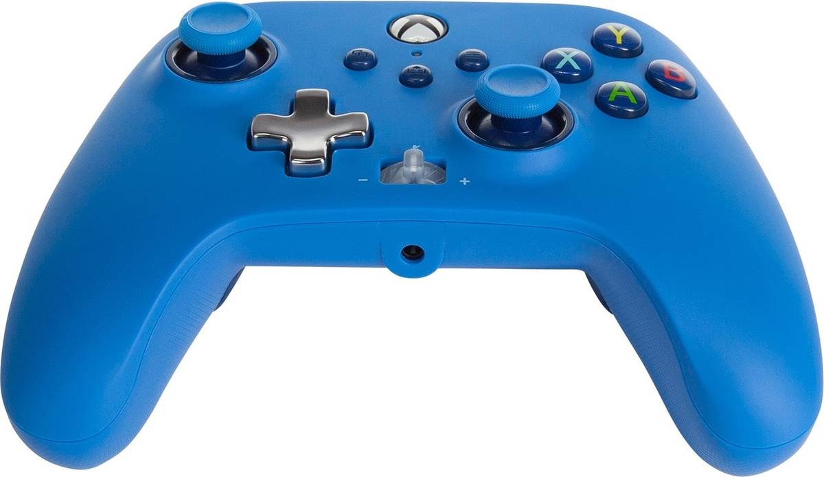 Mando con Cable POWER-A Bold Colors (Xbox One - Azul)