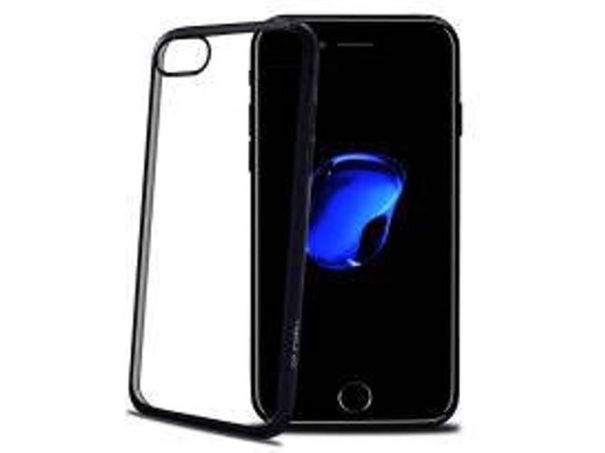 Funda iPhone 7 CELLY Laser Negro