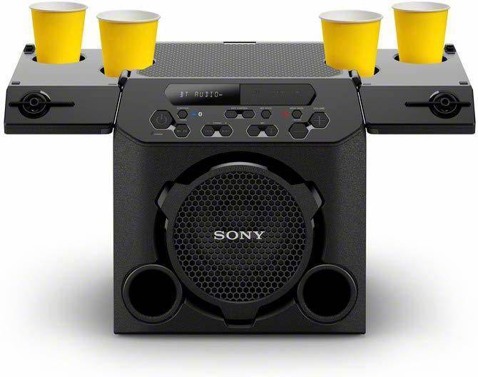 Sony Gtkpg10 Altavoz para exterior ideal fiestas aire libre 0.5 w standby bluetooth karaoke y fm 13h autonomía negro de potenciabluetooth batería recargable integrada sintonizador modo 1 35mmbluetooth