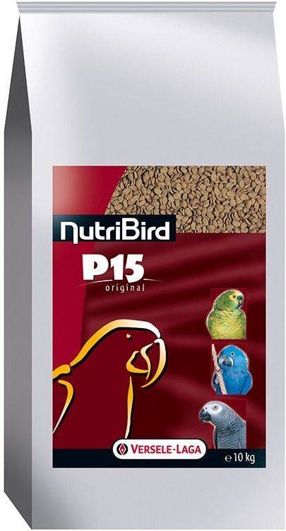 Alimentación para Loros VERSELE-LAGA Nutribird P15 Original (10Kg)