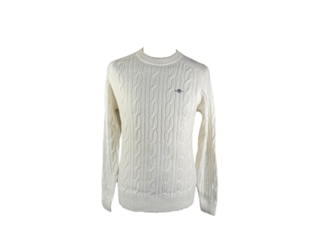 Camiseta Unisex GANT Lambswool Cable Beige (L)