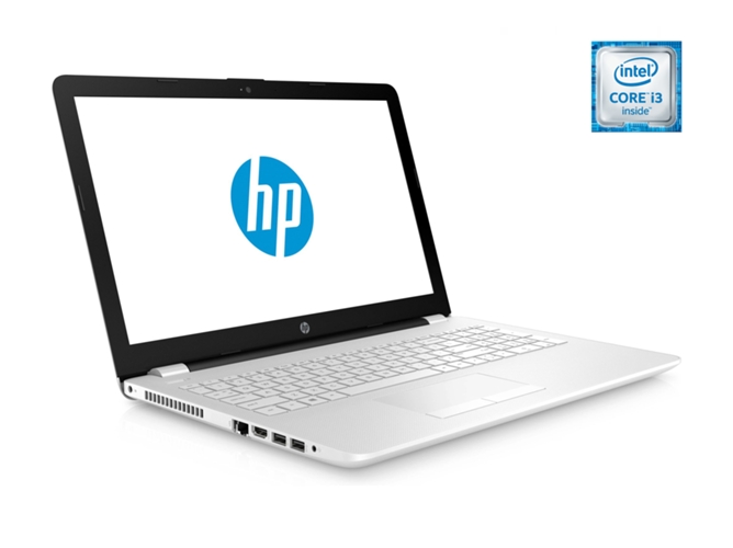 Portátil 15,6'' HP 15-BS006NS Blanco ( i3-6006U, 4 GB RAM, 500 GB HDD )Portátil 15,6'' HP 15-BS006NS Blanco ( i3-6006U, 4 GB RAM, 500 GB HDD )