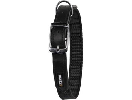 Collar para Perros KERBL Antideslizante (Negro - 45-53x2.5cm - Goma - L - Porte Medio)