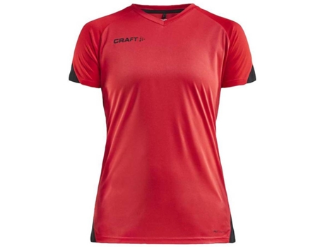 Camiseta de Mujer CRAFT Control Impact Tenis Rojo (M)