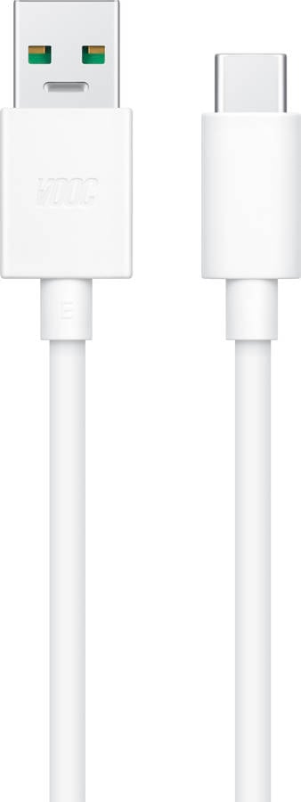 Cable USB OPPO Super Vooc (1 m - USB-C - Blanco)