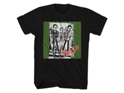 Camiseta ROCKINSTONE The Clash T Shirt Debut Álbum Sketch The Clash Shirt (XL)