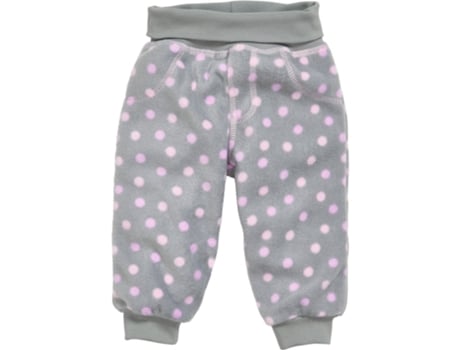 Pantalones de Bebé Niña para Running PLAYSHOES Dots Gris (2 meses)