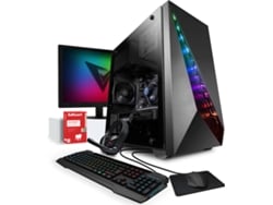 Pack Desktop Gaming VIBOX V-34 ( Intel i3 10100F - NVIDIA GeForce RTX 3060 - RAM: 8 GB - 1 TB HDD)