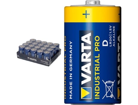 Baterías VARTA LR20D (20 Uni)