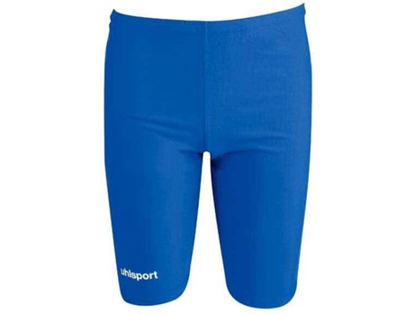 Pantalones Ajustados para Hombre UHLSPORT Malla Corta Distinction Colors Azul para Fútbol (S)