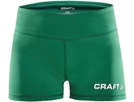 Pantalones para Hombre CRAFT Squad Hot Verde para Fútbol (134 - 140 cm)