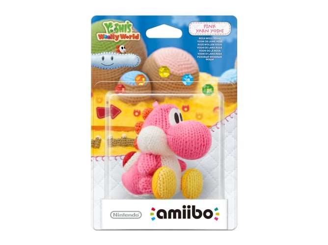 Figura AMIIBO Yoshi Rosa