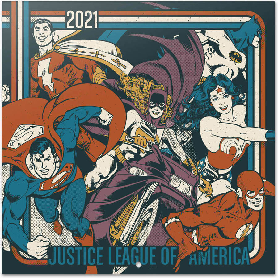 Calendario DC COMICS Dc Originals (2021 - 30 x 30 cm)