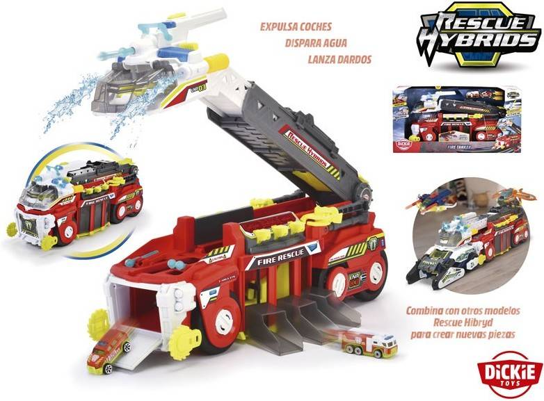 Coche DICKIE Rescue Hybrids Fire Tanker 58 Cm (Edad MÃÂÃÂÃÂÃÂ­nima: 3 AÃÂÃÂÃÂÃÂ±os)