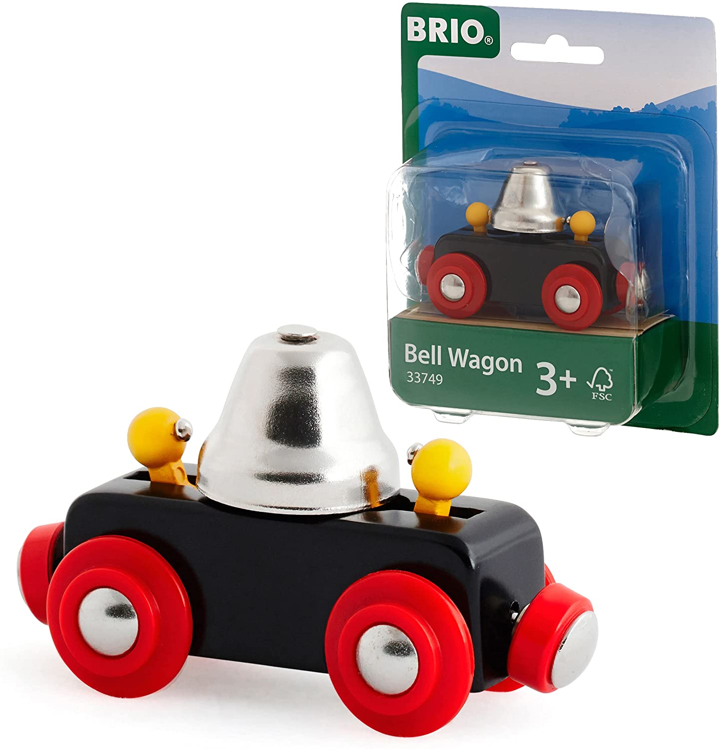 Jogo de Mesa BRIO Bell Wagon (2 Anos)