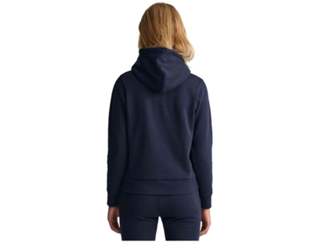 Sudadera de Mujer GANT Capucha Reg Tonal Shield Azul (XL)