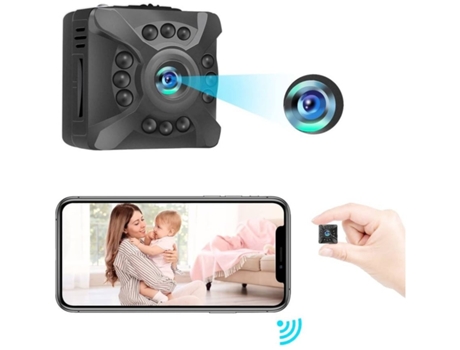Mini Cámara ENKERS 1080P Negro (9128607420685)