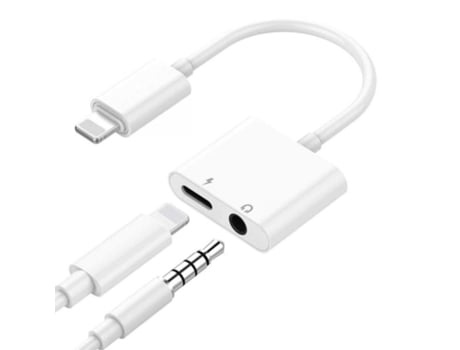 Splitter - 1x Lightning y 1x 3.5 mm aux