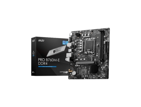 Placa base MSI Pro B760M-E DDR4