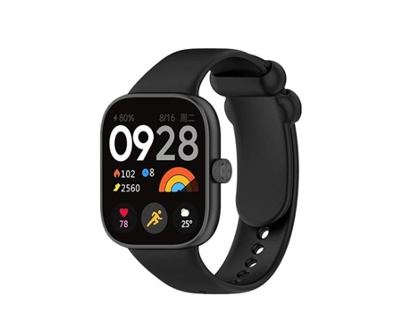 Brazalete SmoothSilicone PHONECARE para Xiaomi Redmi Watch 4 - Negro