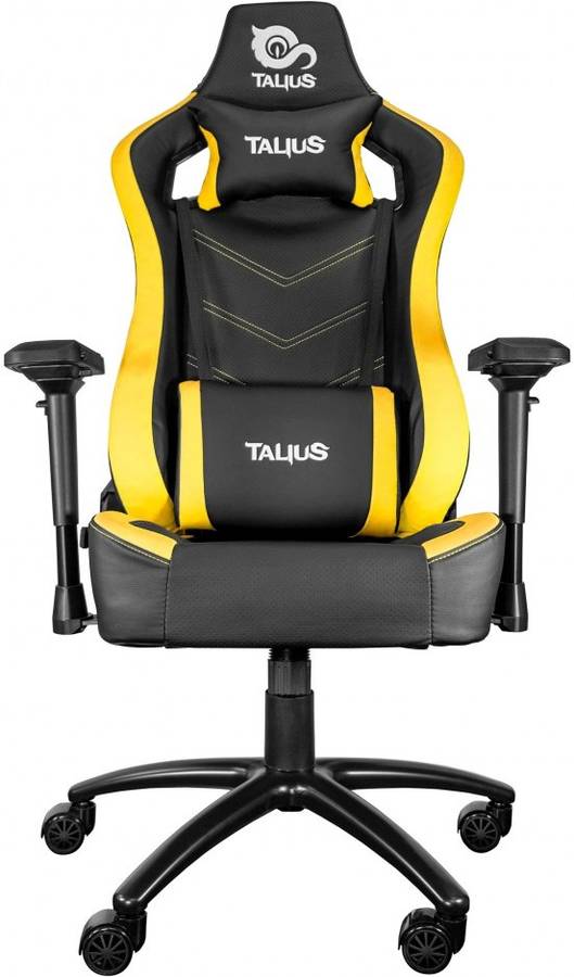 Silla Gaming TALIUS Vulture (Hasta 120 Kg - Clase 4 - Negro y Amarillo)