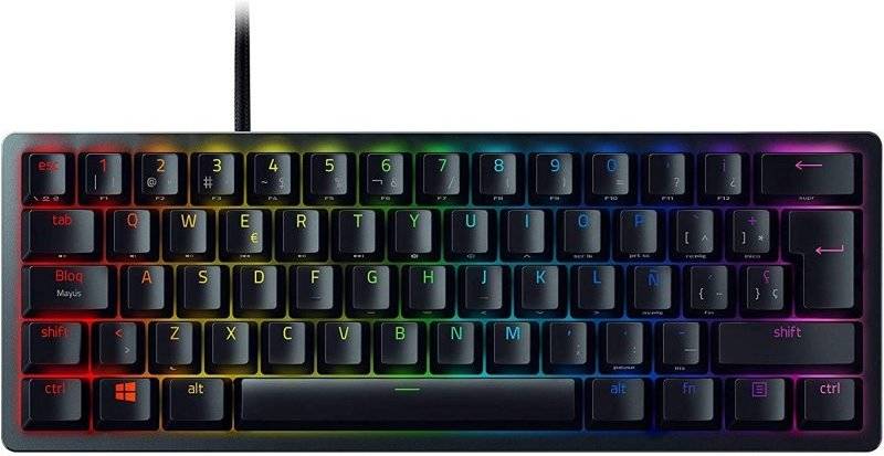 Teclado Gaming RAZER Huntsman Mini (Mecánico - Español - Negro)