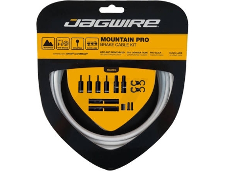 Kit de Freno JAGWIRE Mountain Pro Brake Kit (Blanco - TU)